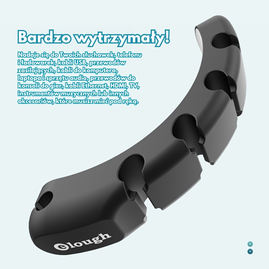 Organizer do kabli z 5 przegródkami