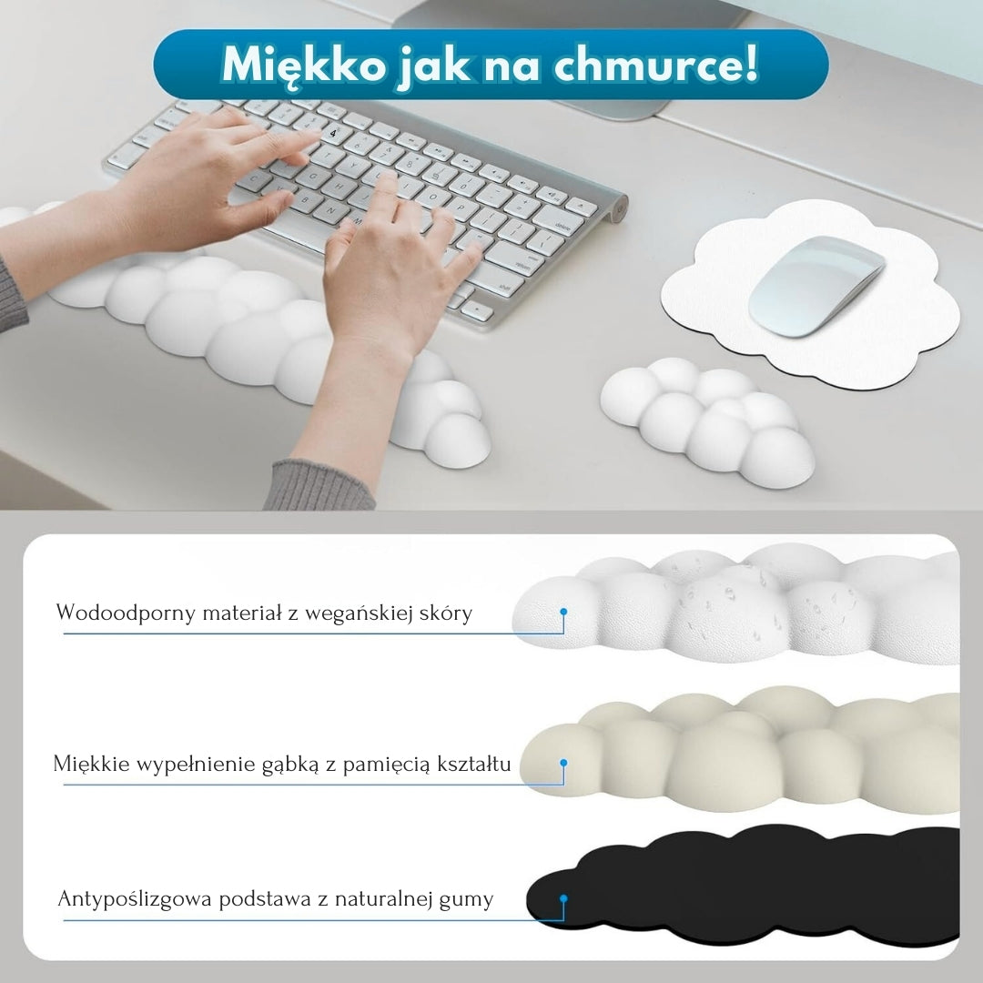 Zestaw podkładek Chmurka